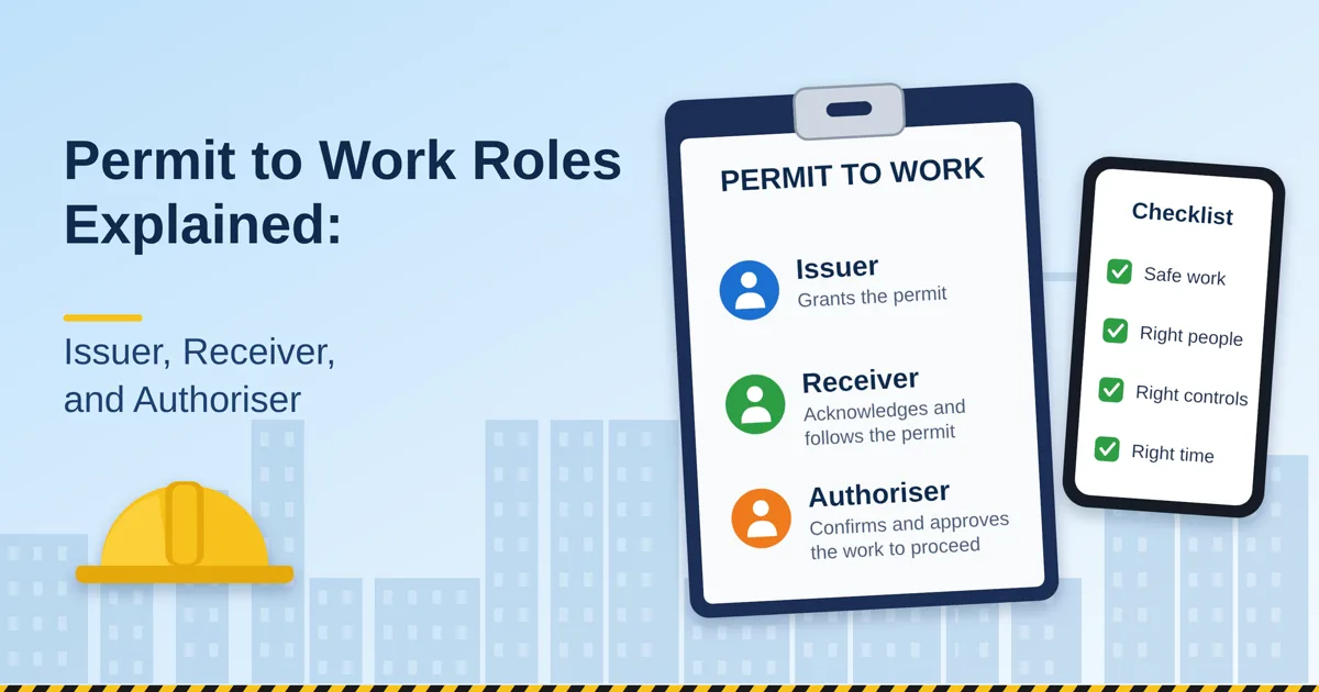 Permit to Work Roles Explained: Issuer, Receiver, and Authoriser