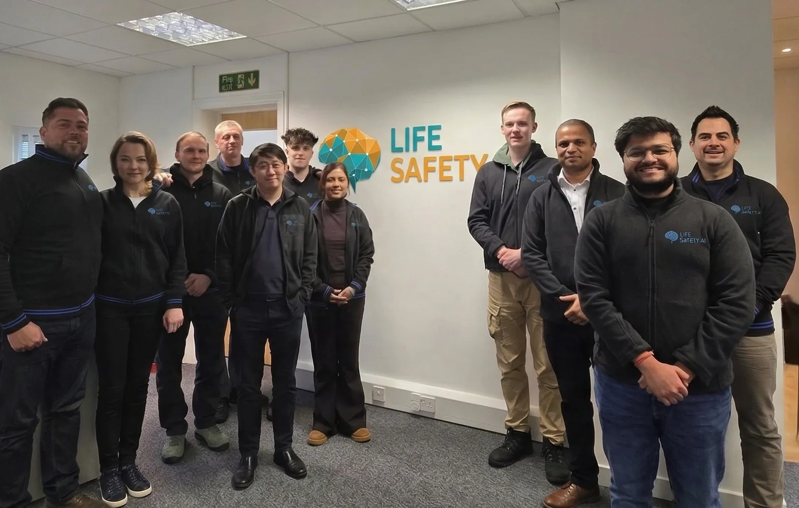SiteChief team at UK headquarters in Milton Keynes